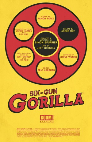 Six Gun Gorilla - Page 1
